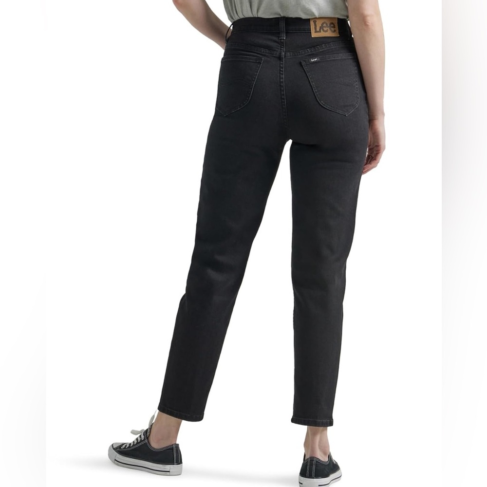 Lee High Rise Mom Jeans Black 🚨 - Picture 3 of 16